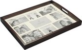 Henzo Foto Dienblad met 9 foto's - Wenge