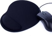 Mousepad met neoprene toplaag - muismat - zwart