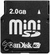 SanDisk Mini SD card 1 GB - geheugenkaart