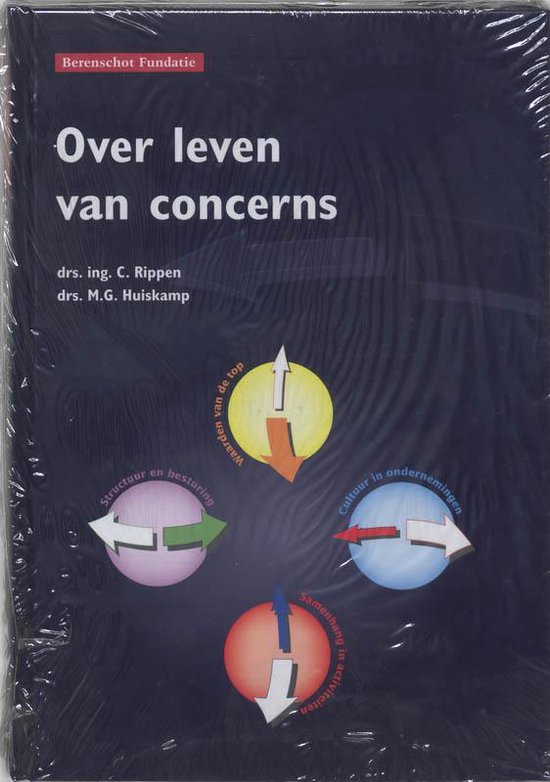 Cover van het boek 'Over leven van concerns / druk 1' van M.G. Huiskamp en C. Rippen