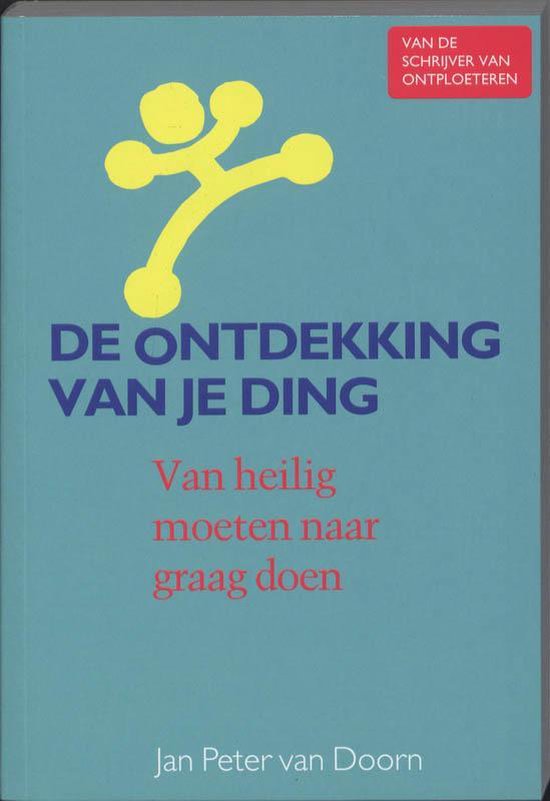 Cover van het boek 'De ontdekking van je ding'