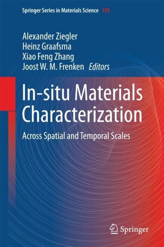 In situ Materials Characterization - cover