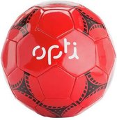 Ballon de football rouge taille 5 - Marque Opti