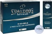 Spalding - 12 stuks 2 piece ultra low compression - Lage compressie Golfballen