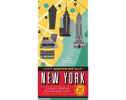 City Scratch Off Map New York
