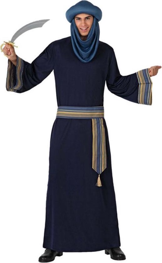 "Verkleedkostuum voor heren Berber blauw Feestkleding - Verkleedkleding - Medium"