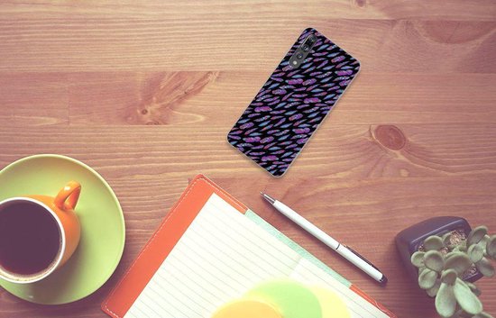 Housse TPU Silicone Etui pour Huawei P20 Pro Coque Téléphone Plumes Couleur