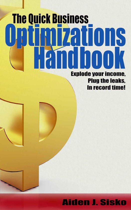 The Quick Business Optimizations Handbook - cover