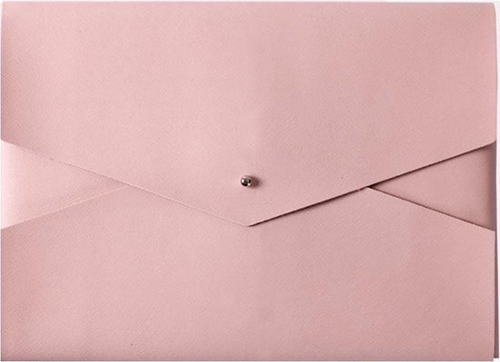 Shop4 - Housse MacBook Air 13 pouces (2018-2019) - Housse enveloppe rose clair