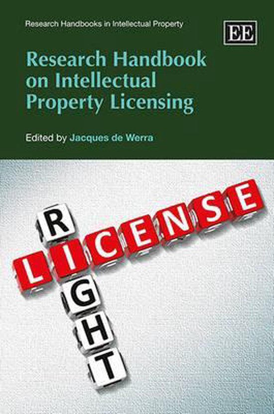 Research Handbook On Intellectual Property Licensing | 9781849804400 ...