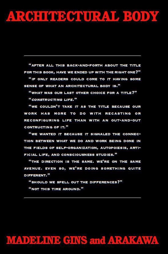 Modern and Contemporary Poetics - Architectural Body - cover