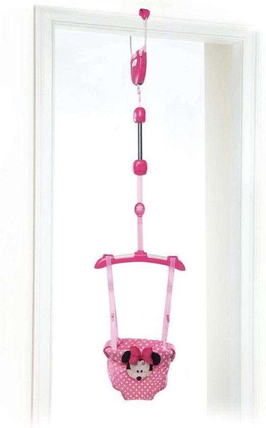 Disney Baby deur schommelzitje Minnie Mouse roze K10782 | bol.com
