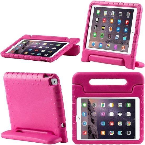 SMH Royal - iPad Air 1 hoes voor kinderen | Foam for Kids | Shockproof Case Hoesje / Cover / Hoes / Tablethoes/ Proof| Zeer sterk | Met Handige Handvat | Roze
