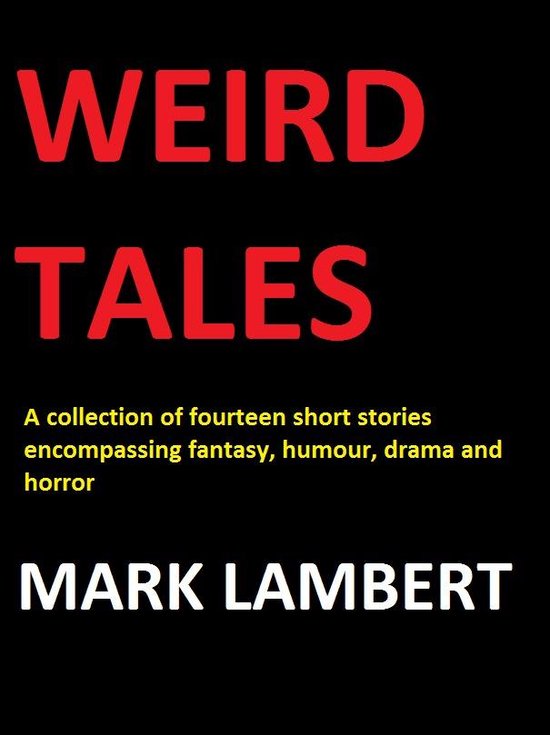 Omslag van Weird Tales 1 - Weird Tales
