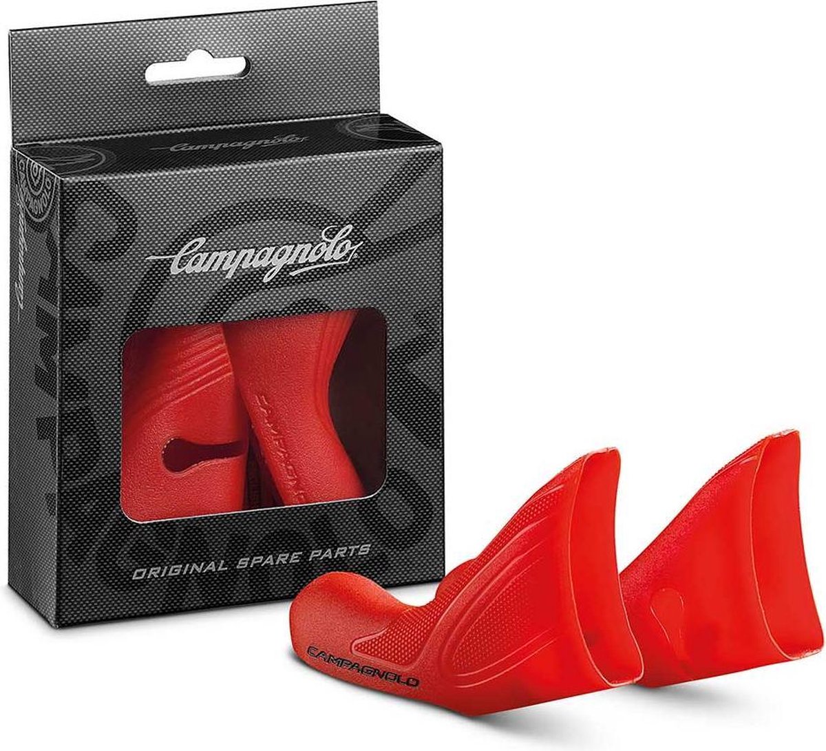 Couvre-leviers Campagnolo Ultra Shift Ergo Power - Rouges - Neufs