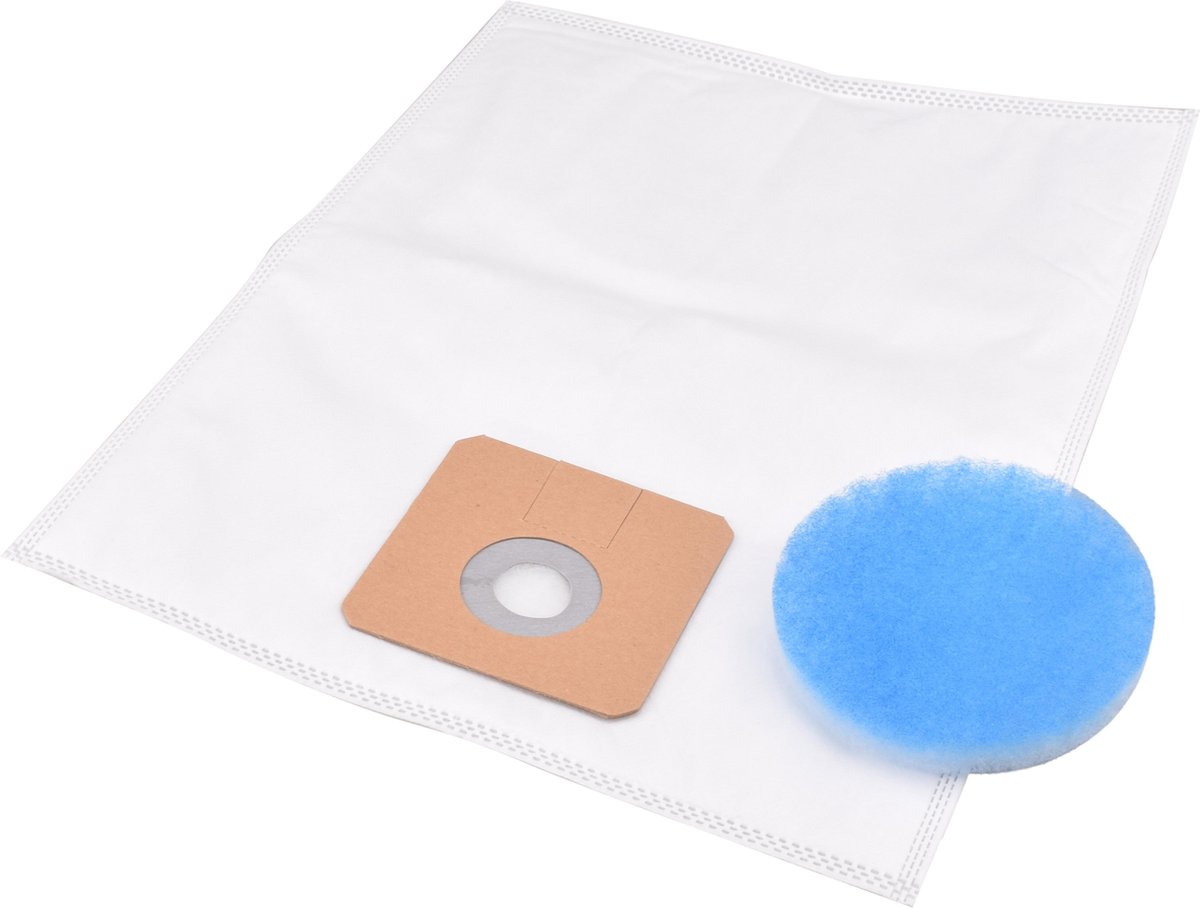 Geschikt voor CLEANFIX. 5 stuks. Stofzuigerzakken voor RS05, + motorfilter. COVAKO Merk