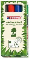 Permanent Marker Edding 21 1.5-3mm Rond Assorti