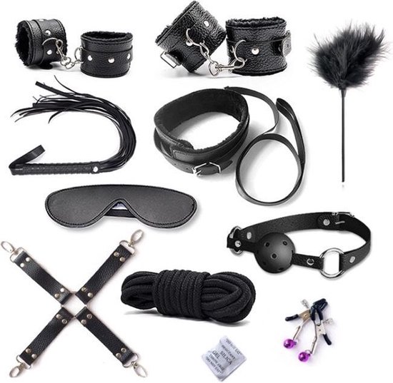 Bondageset BDSM Set Bondage Set BDSM Toy Set Delig Luxe Sex Speeltjes Kit Met Bol Com