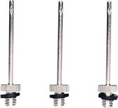 Rucanor Naalden Ballenpomp Zilver 3 Stuks