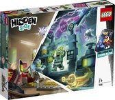 LEGO Hidden Side Set de construction Le laboratoire détecteur de fantômes 70418, jouet hanté pour les garçons et les filles de 7 ans et plus, jeu interactif en réalité augmentée (174 pièces)