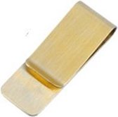 Monsieur. Pefe Moneyclip small Gold - Pince à billets couleur or