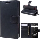Mercury Blue Moon Wallet Case cover Sony Xperia Z5 Compact zwart