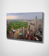 Central Park NYC Canvas - 60 x 40 cm - Steden - Schilderij - Canvas - Slaapkamer - Wanddecoratie  - Slaapkamer - Foto op canvas