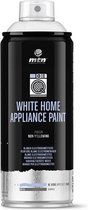 MTN Pro Witgoed Spray Paint - Peinture en aérosol blanche pour produits blancs tels que machine à laver, sèche-linge, réfrigérateur, etc.