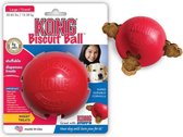 Kong biscuit ball-S - Bal - 115mm x 102mm x 64mm - Rood