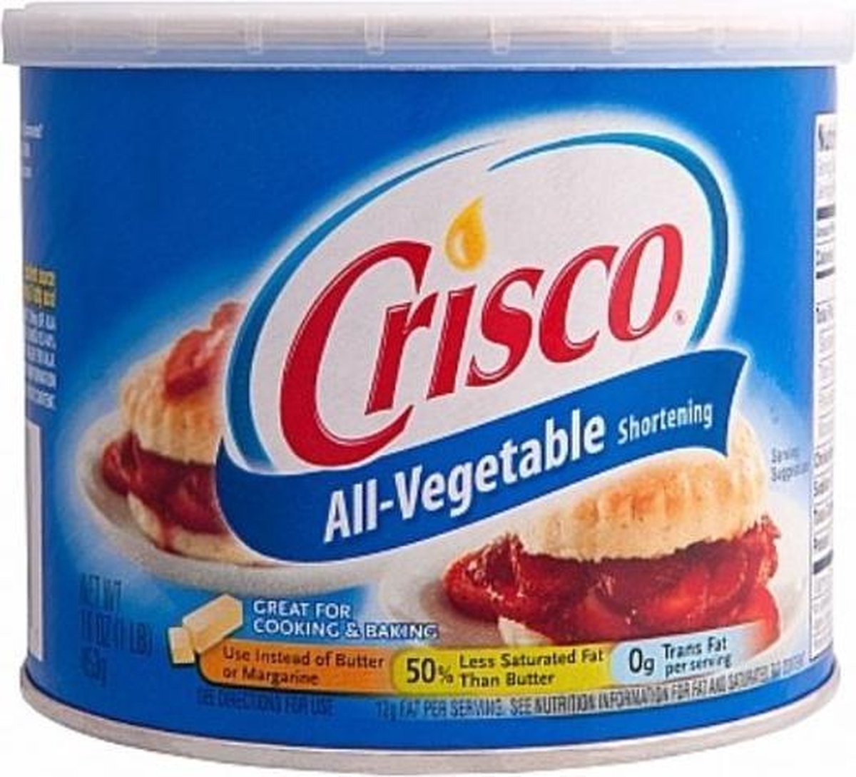 Goedkoopste Crisco Fisting Glijmiddel - Inhoud 453 gram