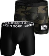 Bjorn Borg BB DPM camo Heren Boxershort - 2P - Camo groen - Maat XL