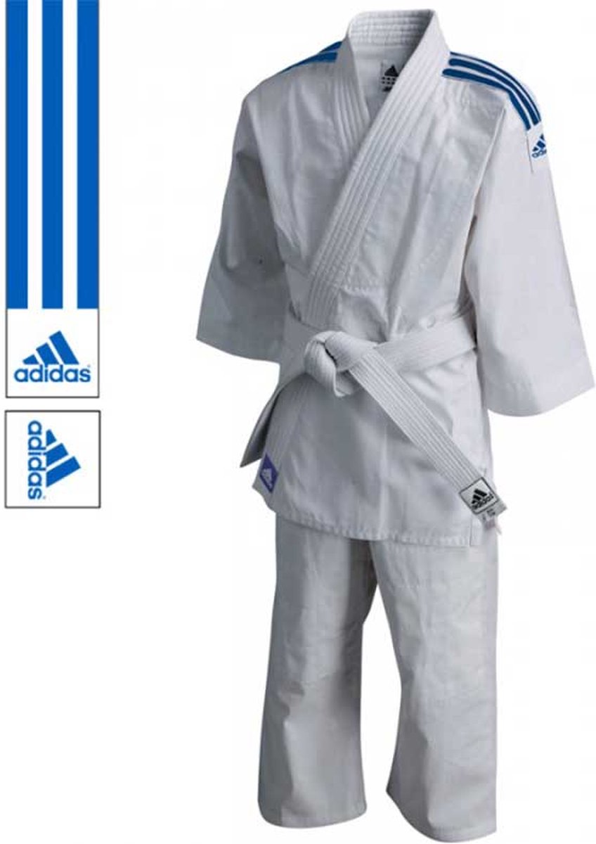 Adidas Judopak J200 Evolution Blauwwit