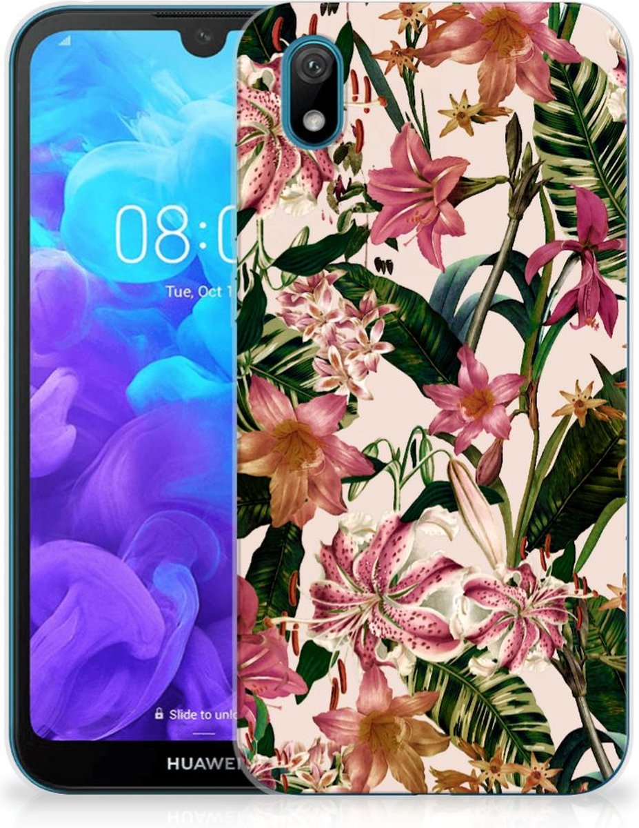 Huawei Y5 (2019) TPU Case Flowers