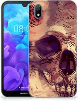 Huawei Y5 (2019) Silicone Back Case Skullhead