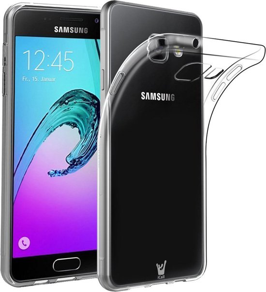 cliënt martelen Tekstschrijver Samsung Galaxy A3 (2016) - Siliconen Transparant TPU Hoesje Gel (Soft Case  / Cover) | bol.com