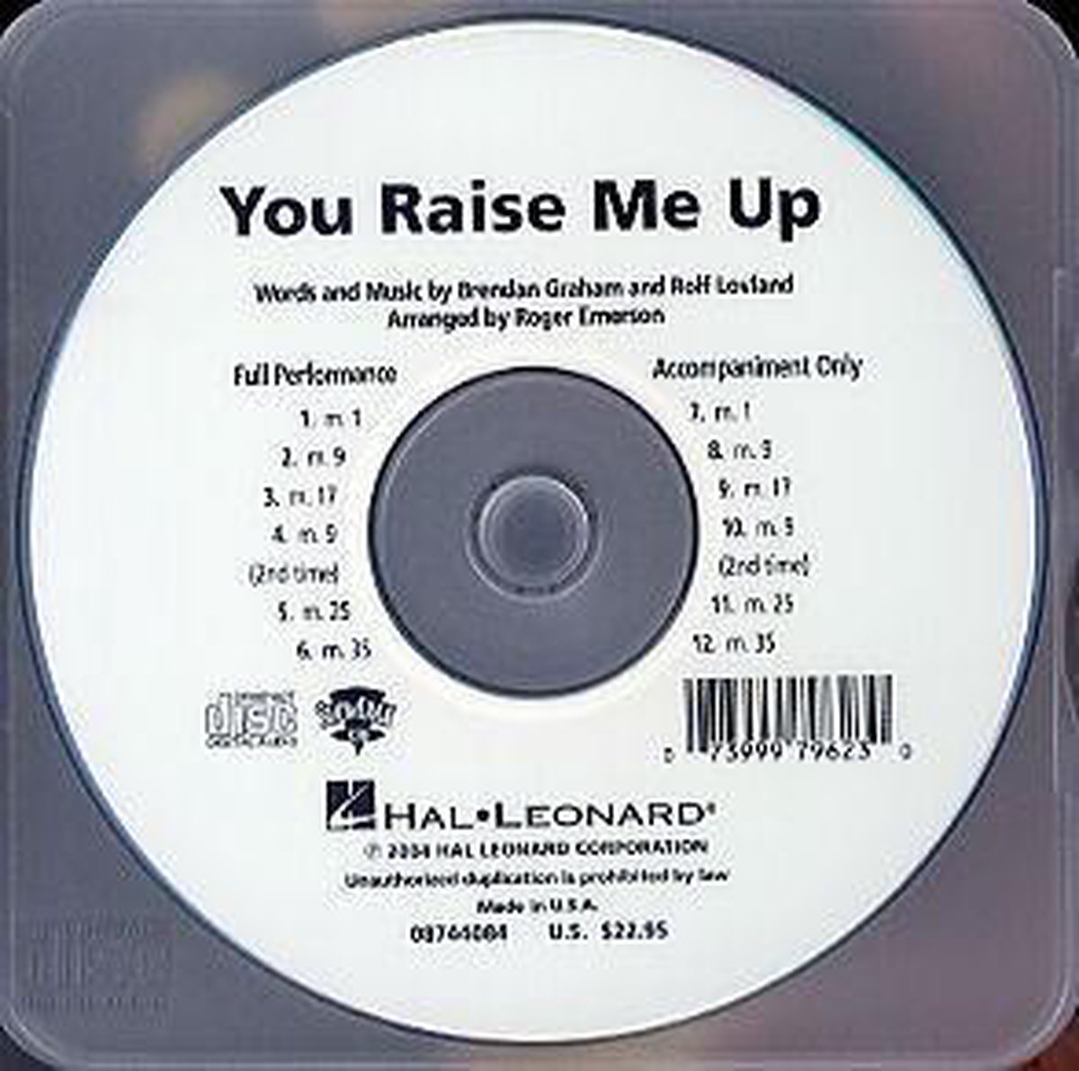 You raise me up, Brendan Graham CD (album