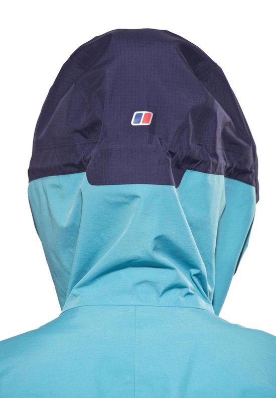 Berghaus Velum III Jas Dames blauw turquoise Maat L bol