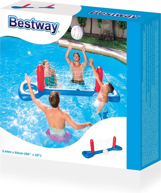 Bestway Opblaasbaar Volleybal Frame met Bal