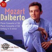 Mozart: Piano Concerto No. 20; Piano Concerto No. 22; Fantasy in D minor