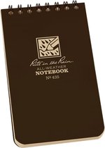 Rite in the Rain 3 x 5 Top Spiral Notebook 435 Brown