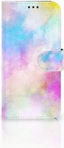 Geschikt voor Samsung Galaxy A5 2017 Bookcase Hoesje Watercolor Light