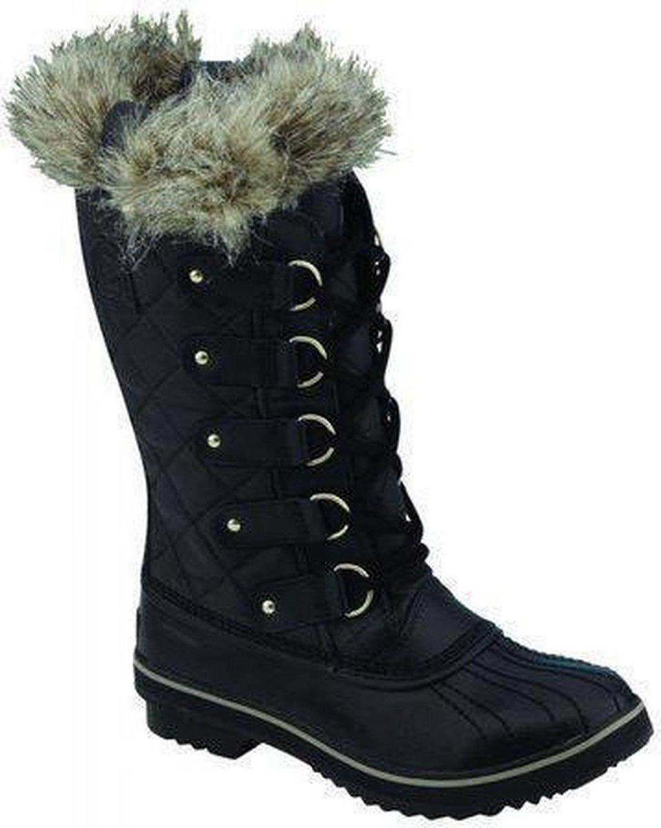 Sorel Tofino Canvas Wandelschoenen Vrouwen Zwart