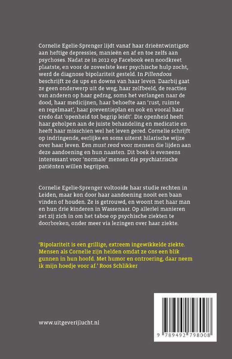 Pillendoos - back cover