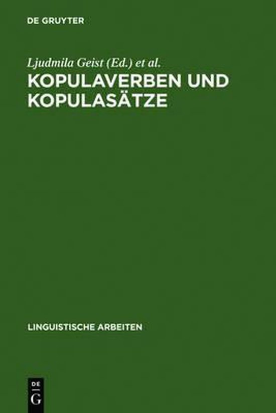 Kopulaverben und Kopulasätze - cover