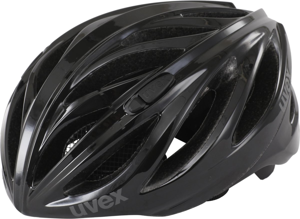 UVEX boss race racefiets helm zwart Hoofdomtrek 55-60 cm