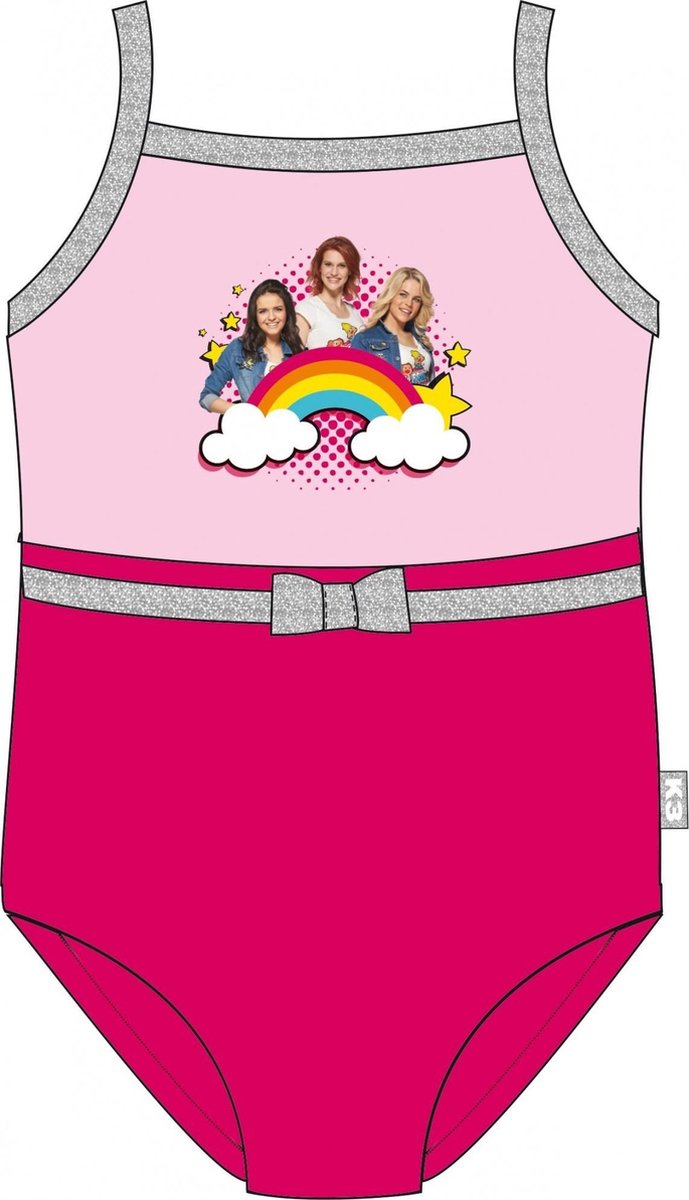Studio 100 K3 Badpak Roze Regenboog Meisjes