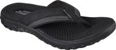 Skechers Reggae-Cobano Slippers Heren - Black - Maat 48,5