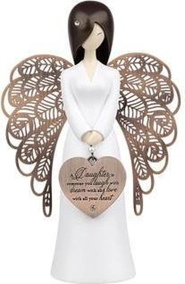 you are an angel beeldje - A daughter is someone wit