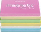 Magnetic Notes, set van 6 notitieboekjes maat S (70x50mm) x 100 sheets, in diverse klassieke kleuren