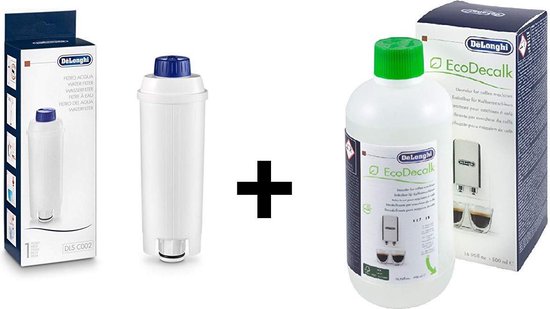De'Longhi DLSC002 - Waterfilter voor koffiemachine - Met ontkalker | bol.com